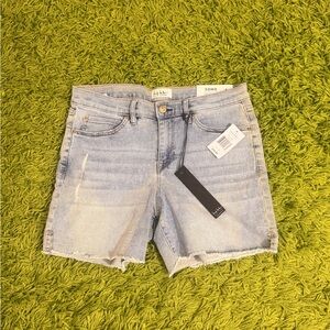 Soho Light Blue Denim Shorts for women